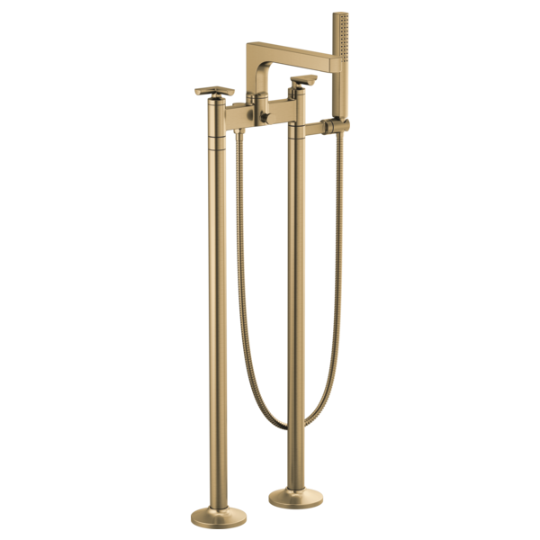 Brizo Kintsu T70307 Two-Handle Tub Filler Trim Kit With Cross Handles
