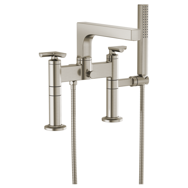 Brizo Kintsu T70307 Two-Handle Tub Filler Trim Kit With Cross Handles