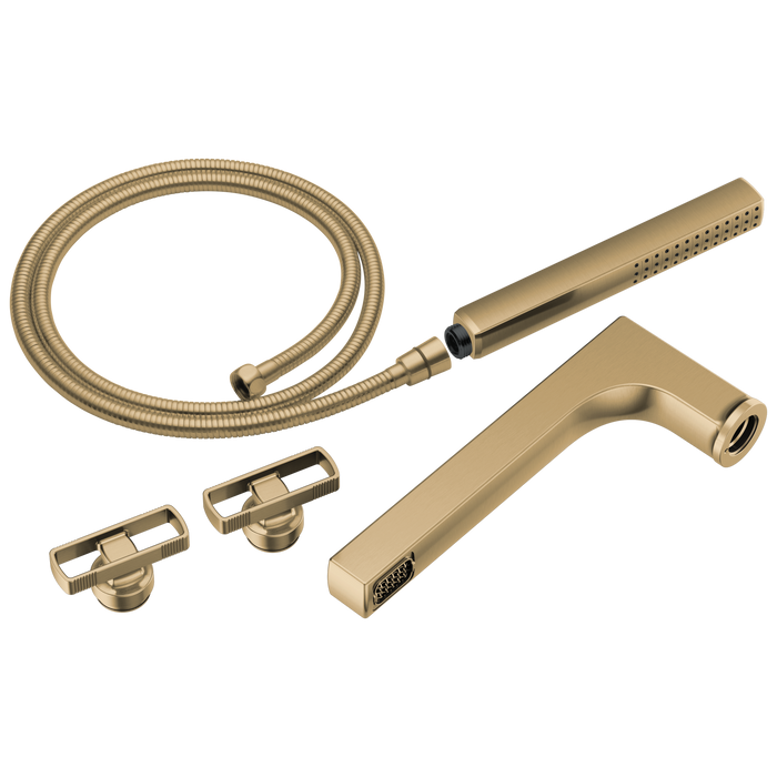 Brizo Kintsu T70308 Two-Handle Tub Filler Trim Kit With Knob Handles