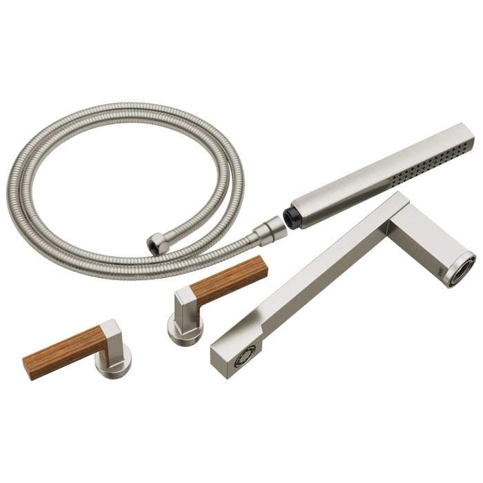 Brizo Frank Lloyd Wright T70322 Two-Handle Tub Filler Trim Kit with Lever Handles