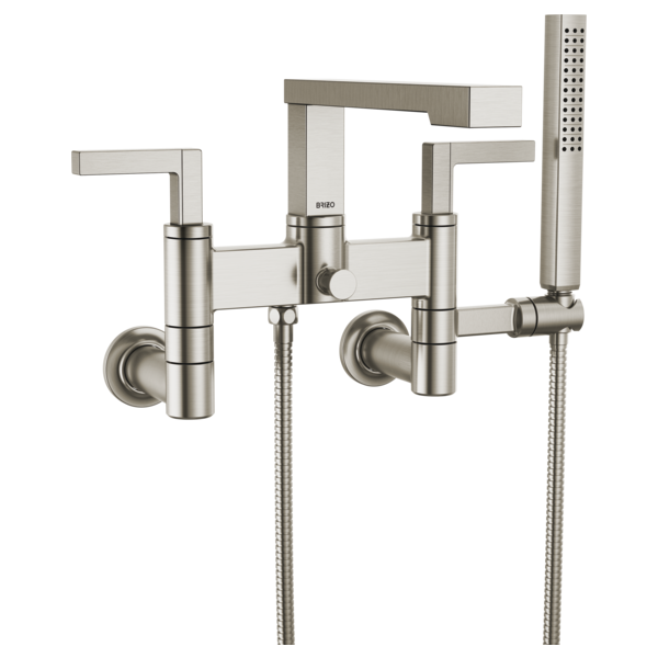 Brizo Frank Lloyd Wright T70322 Two-Handle Tub Filler Trim Kit with Lever Handles