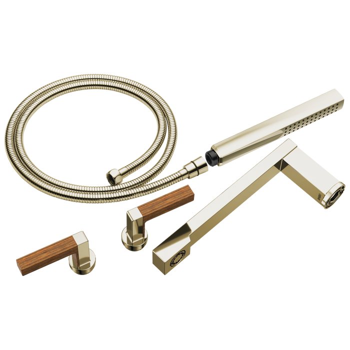 Brizo Frank Lloyd Wright T70322 Two-Handle Tub Filler Trim Kit with Lever Handles