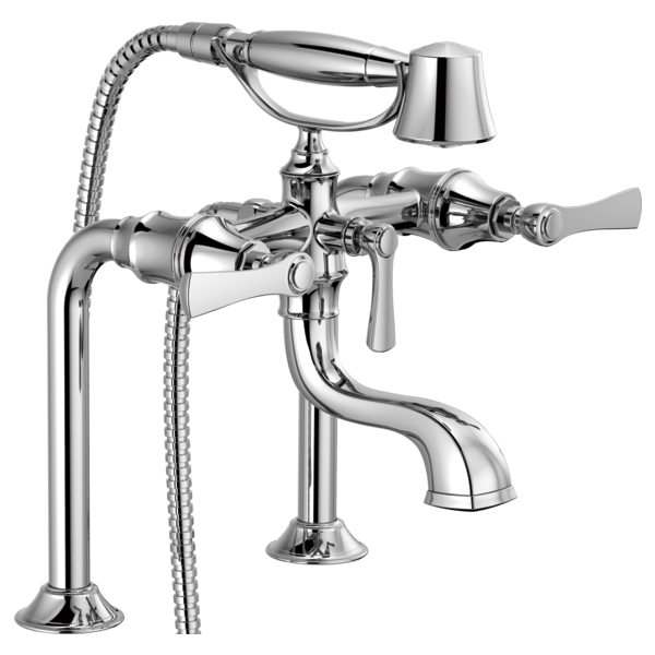 Brizo Rook T70360 Two-Handle Tub Filler Trim Kit with Lever Handles