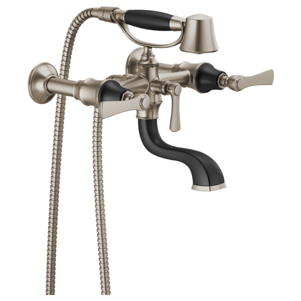 Brizo Rook T70360 Two-Handle Tub Filler Trim Kit with Lever Handles