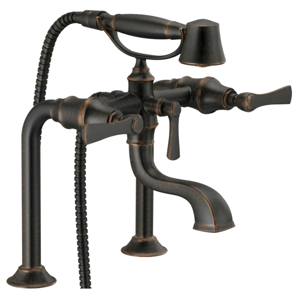 Brizo Rook T70360 Two-Handle Tub Filler Trim Kit with Lever Handles