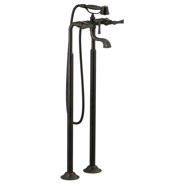 Brizo Rook T70360 Two-Handle Tub Filler Trim Kit with Lever Handles
