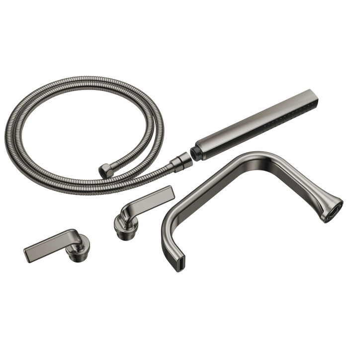Brizo Allaria T70367 Two-Handle Tub Filler Trim Kit with Twist Lever Handles