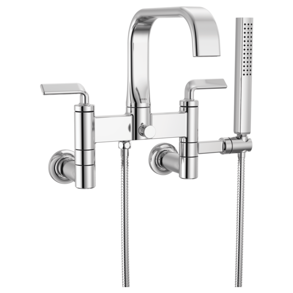 Brizo Allaria T70367 Two-Handle Tub Filler Trim Kit with Twist Lever Handles