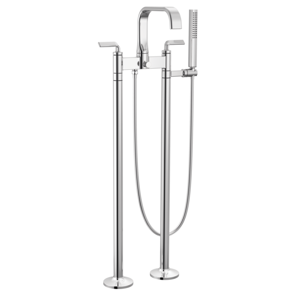 Brizo Allaria T70367 Two-Handle Tub Filler Trim Kit with Twist Lever Handles