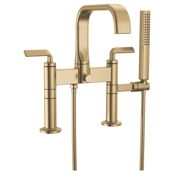 Brizo Allaria T70367 Two-Handle Tub Filler Trim Kit with Twist Lever Handles