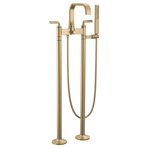 Brizo Allaria T70367 Two-Handle Tub Filler Trim Kit with Twist Lever Handles
