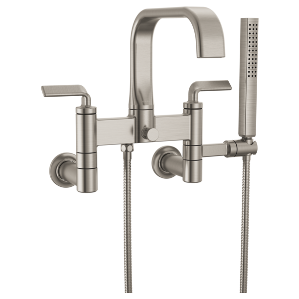 Brizo Allaria T70367 Two-Handle Tub Filler Trim Kit with Twist Lever Handles