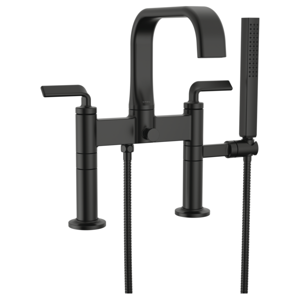 Brizo Allaria T70367 Two-Handle Tub Filler Trim Kit with Twist Lever Handles
