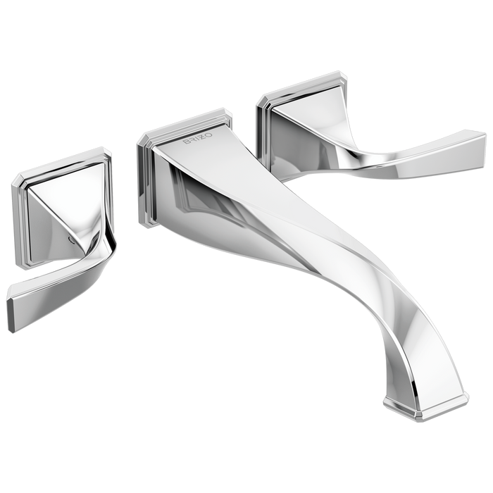 Brizo Virage T70430 Two-Handle Wall Mount Tub Filler