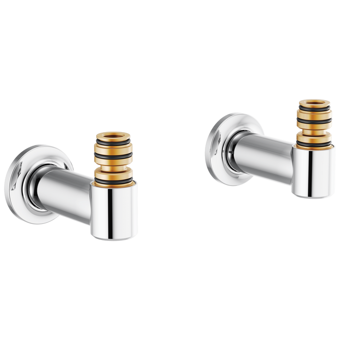 Brizo Kintsu T71764 Wall Mount Tub Filler Unions
