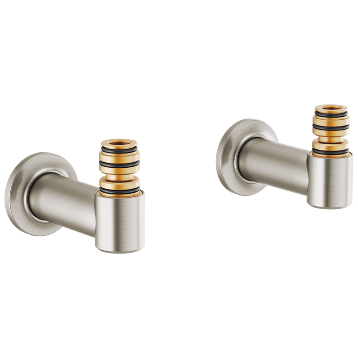 Brizo Kintsu T71764 Wall Mount Tub Filler Unions