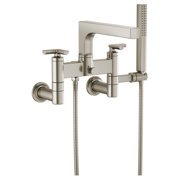 Brizo Kintsu T71764 Wall Mount Tub Filler Unions
