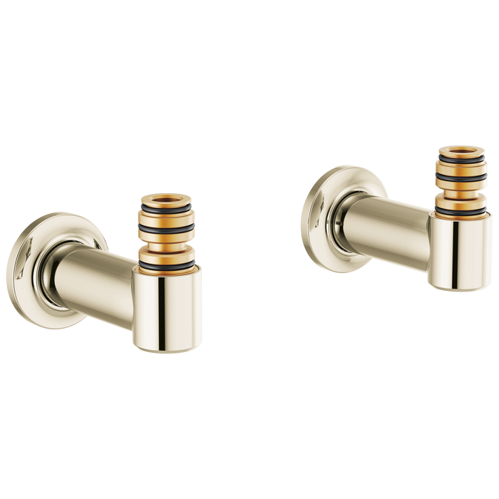 Brizo Kintsu T71764 Wall Mount Tub Filler Unions