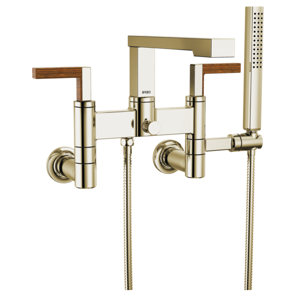 Brizo Kintsu T71764 Wall Mount Tub Filler Unions