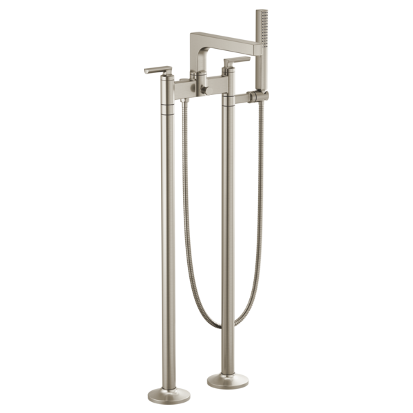 Brizo Kintsu T71766 Floor Mount Tub Filler Unions