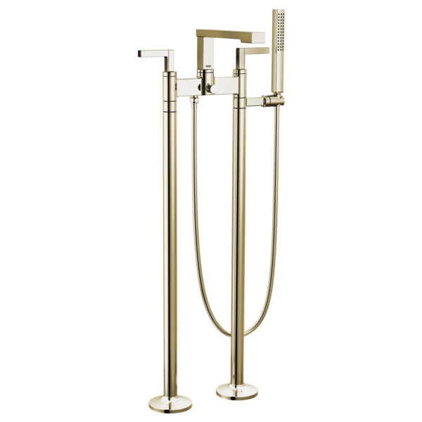Brizo Kintsu T71766 Floor Mount Tub Filler Unions
