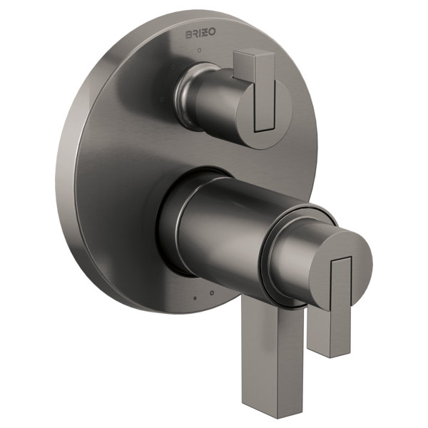 Brizo Litze T75535 TempAssure Thermostatic Valve with 3-Function Diverter Trim - Less Handles
