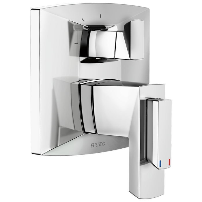 Brizo Vettis T75588 Tempassure Thermostatic Valve With Integrated 3-Function Diverter Trim