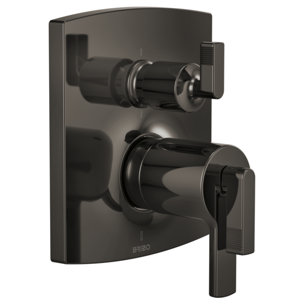 Brizo Kintsu T75606 TempAssure Thermostatic Valve Trim with Integrated 6-Function Diverter Trim - Less Handles