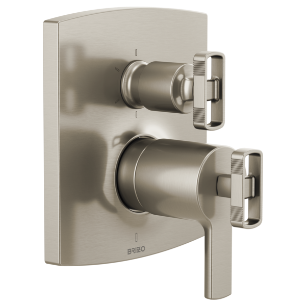 Brizo Kintsu T75606 TempAssure Thermostatic Valve Trim with Integrated 6-Function Diverter Trim - Less Handles
