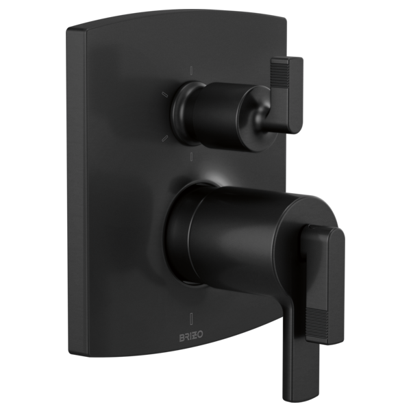 Brizo Kintsu T75606 TempAssure Thermostatic Valve Trim with Integrated 6-Function Diverter Trim - Less Handles