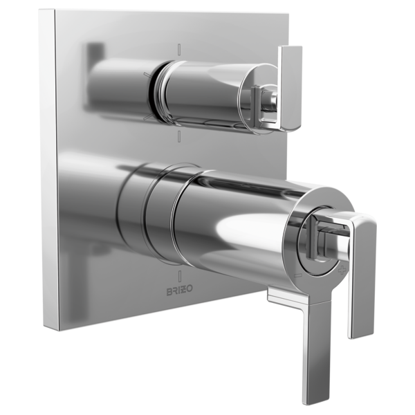 Brizo Frank Lloyd Wright T75622 TempAssure Thermostatic Valve with 6-Function Integrated Diverter Trim - Less Handles