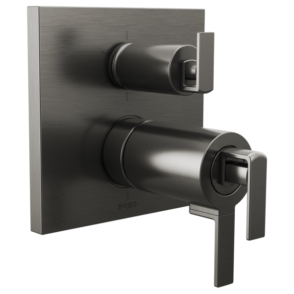 Brizo Frank Lloyd Wright T75622 TempAssure Thermostatic Valve with 6-Function Integrated Diverter Trim - Less Handles