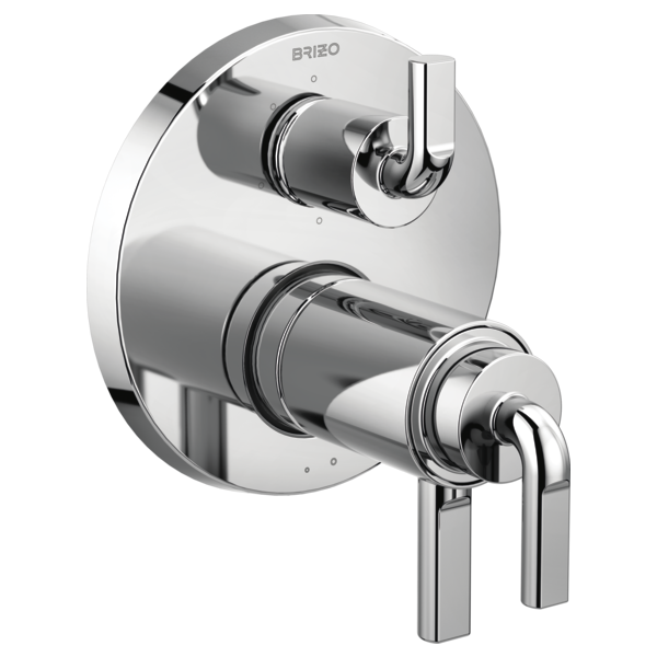 Brizo Litze T75635 TempAssure Thermostatic Valve with 6-Function Diverter Trim - Less Handles