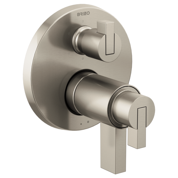 Brizo Litze T75635 TempAssure Thermostatic Valve with 6-Function Diverter Trim - Less Handles