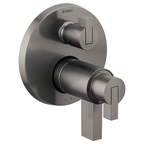 Brizo Litze T75635 TempAssure Thermostatic Valve with 6-Function Diverter Trim - Less Handles
