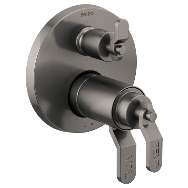 Brizo Litze T75635 TempAssure Thermostatic Valve with 6-Function Diverter Trim - Less Handles