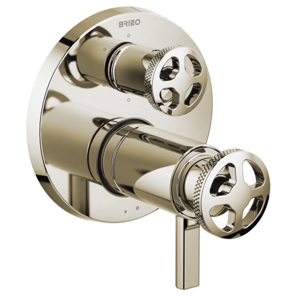 Brizo Litze T75635 TempAssure Thermostatic Valve with 6-Function Diverter Trim - Less Handles