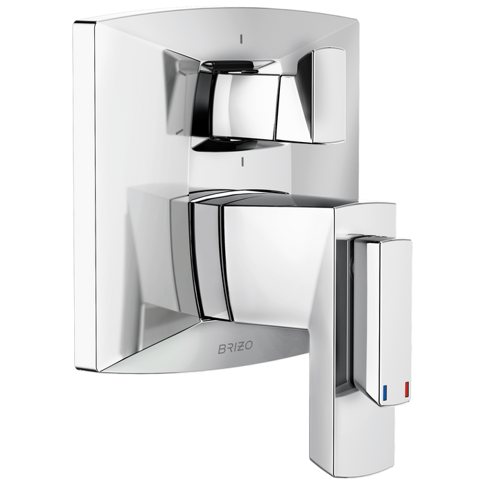 Brizo Vettis T75688 Tempassure Thermostatic Valve With Integrated 6-Function Diverter Trim