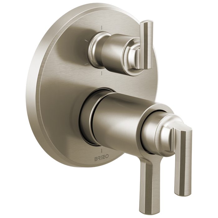 Brizo Levoir T75698 Tempassure Thermostatic Valve With Integrated 6-Function Diverter Trim