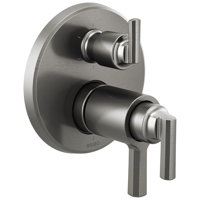 Brizo Levoir T75698 Tempassure Thermostatic Valve With Integrated 6-Function Diverter Trim