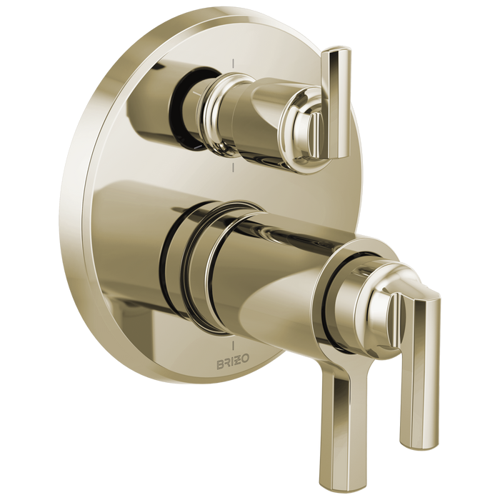 Brizo Levoir T75698 Tempassure Thermostatic Valve With Integrated 6-Function Diverter Trim