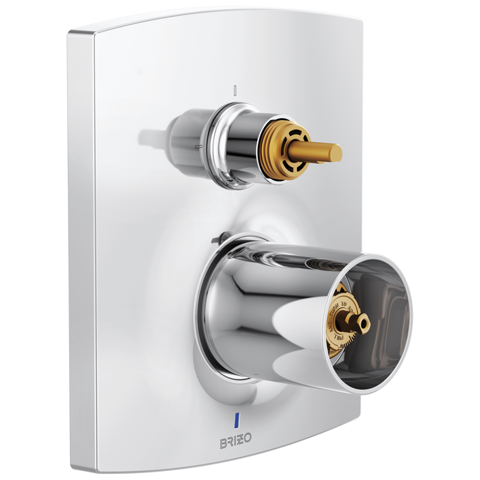 Brizo Kintsu T75P506 Pressure Balance Valve Trim with Integrated 3-Function Diverter Trim - Less Handles