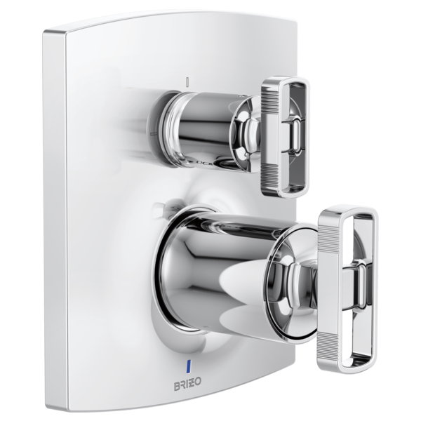 Brizo Kintsu T75P506 Pressure Balance Valve Trim with Integrated 3-Function Diverter Trim - Less Handles