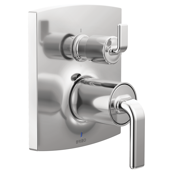 Brizo Kintsu T75P506 Pressure Balance Valve Trim with Integrated 3-Function Diverter Trim - Less Handles