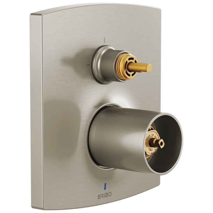 Brizo Kintsu T75P506 Pressure Balance Valve Trim with Integrated 3-Function Diverter Trim - Less Handles