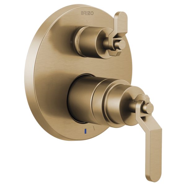 Brizo Litze T75P535 Pressure Balance Valve with Integrated 3-Function Diverter Trim - Less Handles