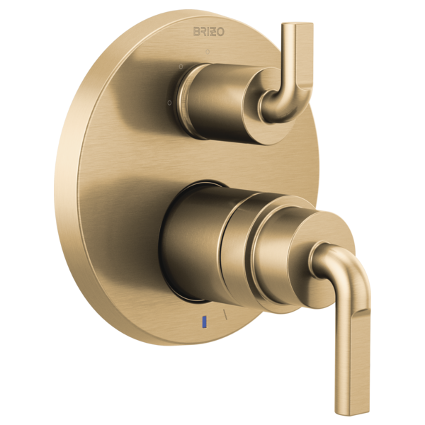 Brizo Litze T75P535 Pressure Balance Valve with Integrated 3-Function Diverter Trim - Less Handles