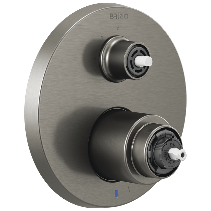 Brizo Litze T75P535 Pressure Balance Valve with Integrated 3-Function Diverter Trim - Less Handles