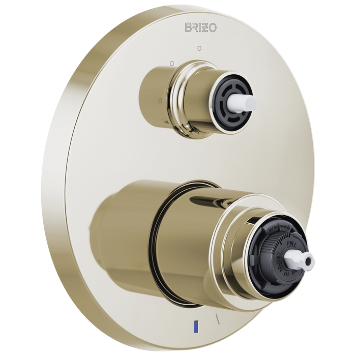 Brizo Litze T75P535 Pressure Balance Valve with Integrated 3-Function Diverter Trim - Less Handles