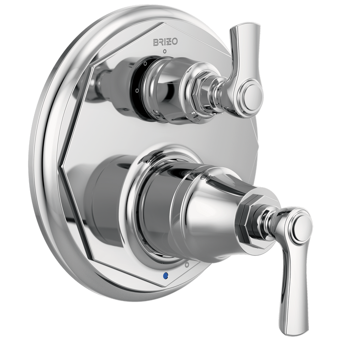 Brizo Rook T75P560 Pressure Balance Valve with Integrated 3-Function Diverter Trim